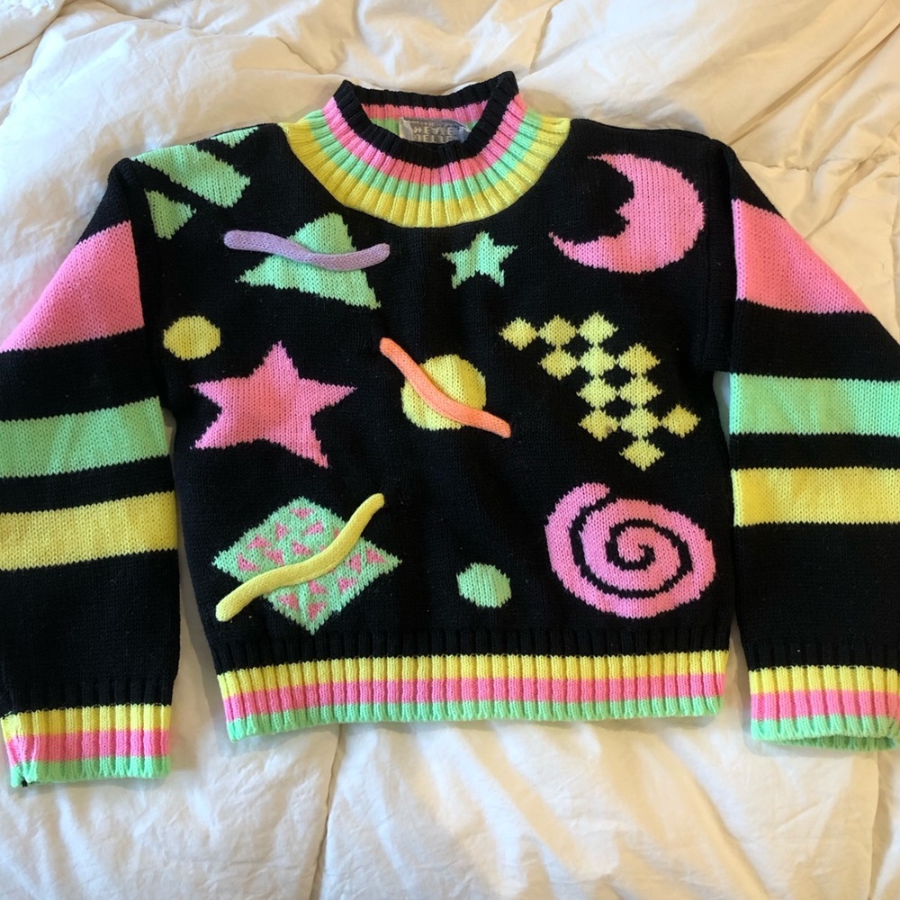 Vintage kids retro sweater
